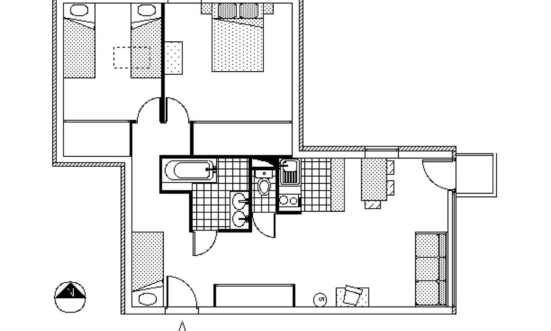Apartment Residence Albaron - 3 Pieces Pour 6 Personnes Mae-4701 Bessans